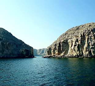 Fjordlandschaft Musandam
