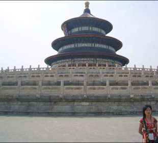 Himmelstempel "ohne Touristen"