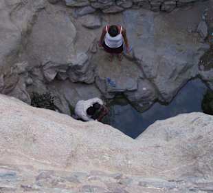 Waaserstelle in der Wüste