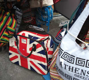 Auch Taschen werden gebraucht