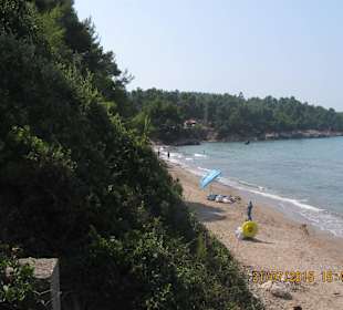 Aufnahme vom Weg zur Cafe