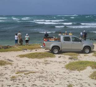 Schöne Aussicht auf das Meer