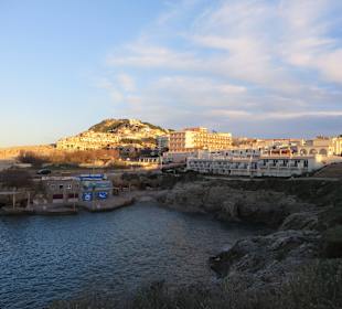 Blick auf die Cala Literas