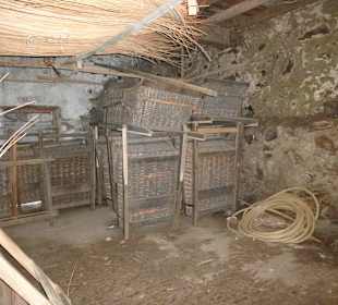 In der Werkstatt der Korbschlitten