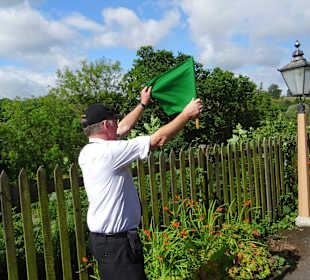 Hier arbeiten noch Menschen