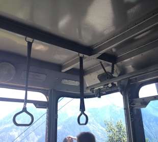 Haltegriffe der Bahn