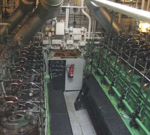 Museumsschiff Gera - Maschinenraum