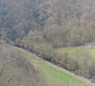 Tief unten das Nettetal