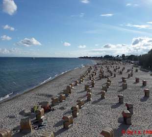 Blick vom "Aussichtsturm" am Rande der Promenade