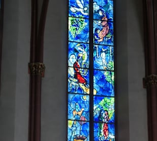 Die Chagall-Fenster in St. Stephan in Mainz