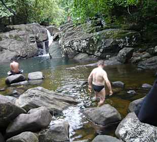 Wasserfall bei Bentota