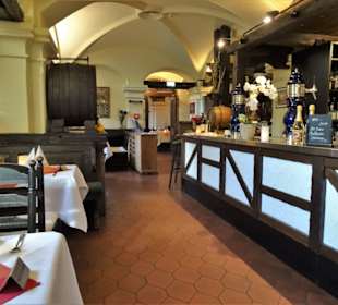 In den Gasträumen des Ratskeller Oldenburg