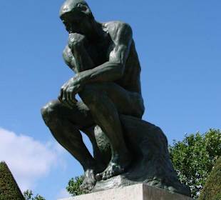 Der Denker im Rodin Museum