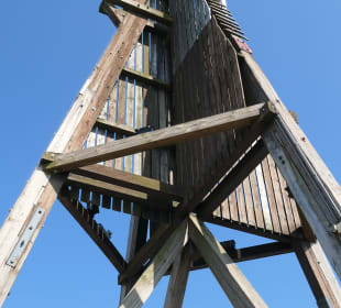 Die Kugelbake am Übergang von Elbe zur Nordsee