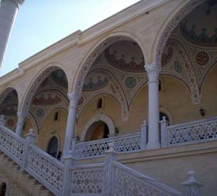 Blick auf eine Moschee