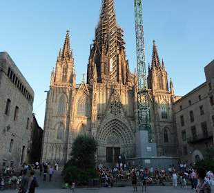 Kathedrale am Platz Pla de la Seu