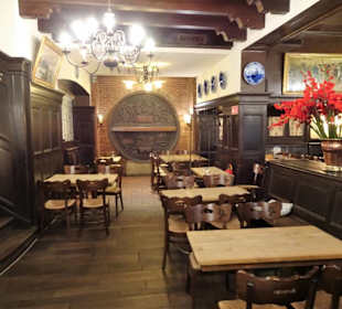 In den Gaststuben der Brauerei Schumacher