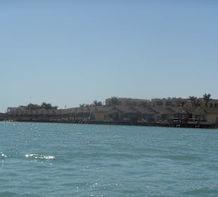 Blick vom Boot in die Lagune