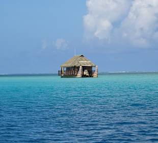 Die Lagune von Bora Bora