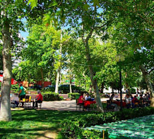 Blick zum Hafen von Antalya