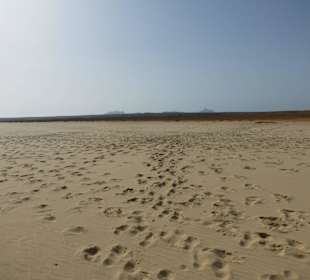 Einsam und menschenleer am Spätnachmittag