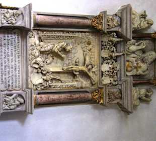 Steinepitaph des Hans Christoph von Absberg