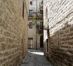 Rundgang durch die Altstadt von Tempio Pausania