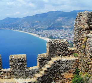 Blick auf den Kleopatra-Strand
