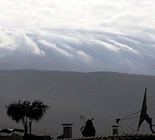 Passatwolken über dem Teide