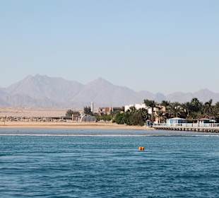Der Strand von Hurghada (Hotel Sonesta)