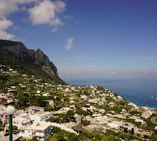 Blick von der Piazza in Capri