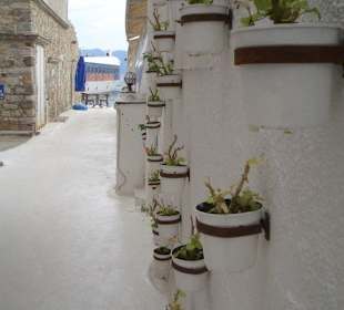 Eine kleine Passage in der Einkaufsmeile