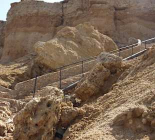 Schody na dziką plaże