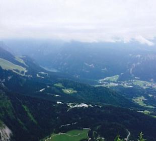 Aussicht vom Kehlsteinhaus