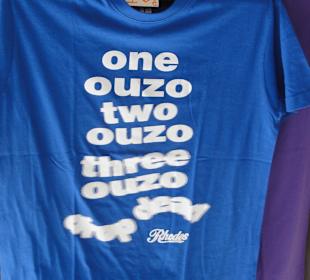 Nakupování ve Faliraki