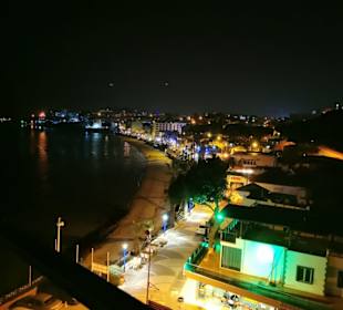 Ladies Beach Kuşadası bei Nacht