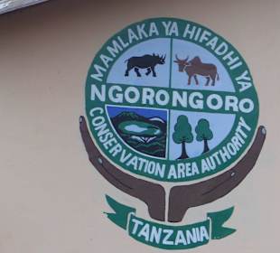 Die Einfahrt zum Krater