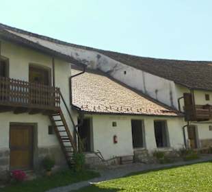 Innenhof Kirchenburg Harman/Honigberg.