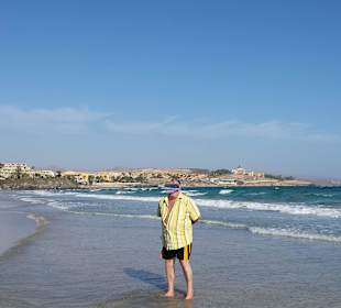 Leider nur über die Klippe zu erreichen 