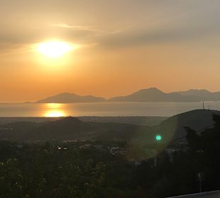 Sonnenuntergang in Zia