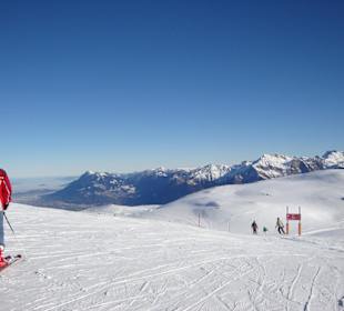 Snowboard à Pizol