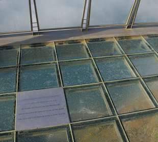 Morgens ist das Glas gerne nass und beschlagen