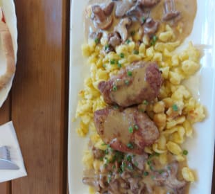 Schweinefilet mit Pfifferlingen