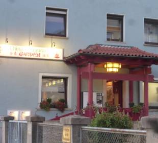 Zum Abendessen im China Restaurant Garden