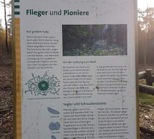 Ameisenpfad Hinweistafel