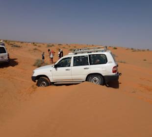 Ausflug in die Sandwüste