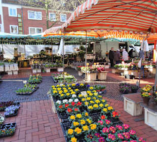 Rundgang über den Emder Wochenmarkt