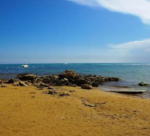 Vom Sunrise Richtung Kumköy-Evrenseki am Strand