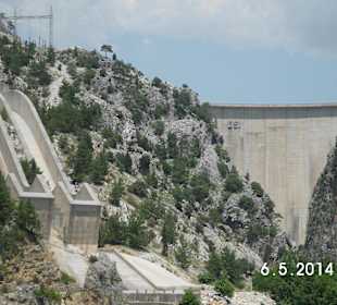 Staudamm im Taurusgebirge 