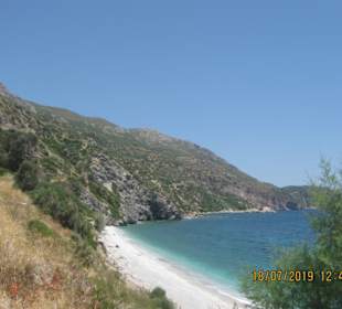 Strand in Sicht